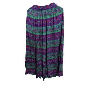 Vintage O by Oscar De la Renta Silk skirt women’s size 8